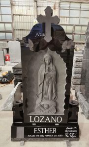 Xingyan Özelleştirilmiş Dini Temalı Bakire Mary Mezar Taşı
