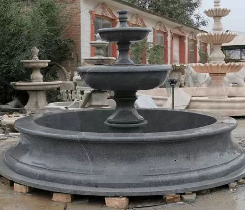 Xingyan taş oyma Avrupa tarzı mermer su çeşmesi